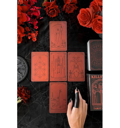 Cartas TAROT rojas y negras, Killstar