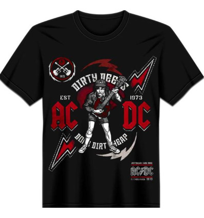 Camiseta hombre AC/DC Dirty Deeds