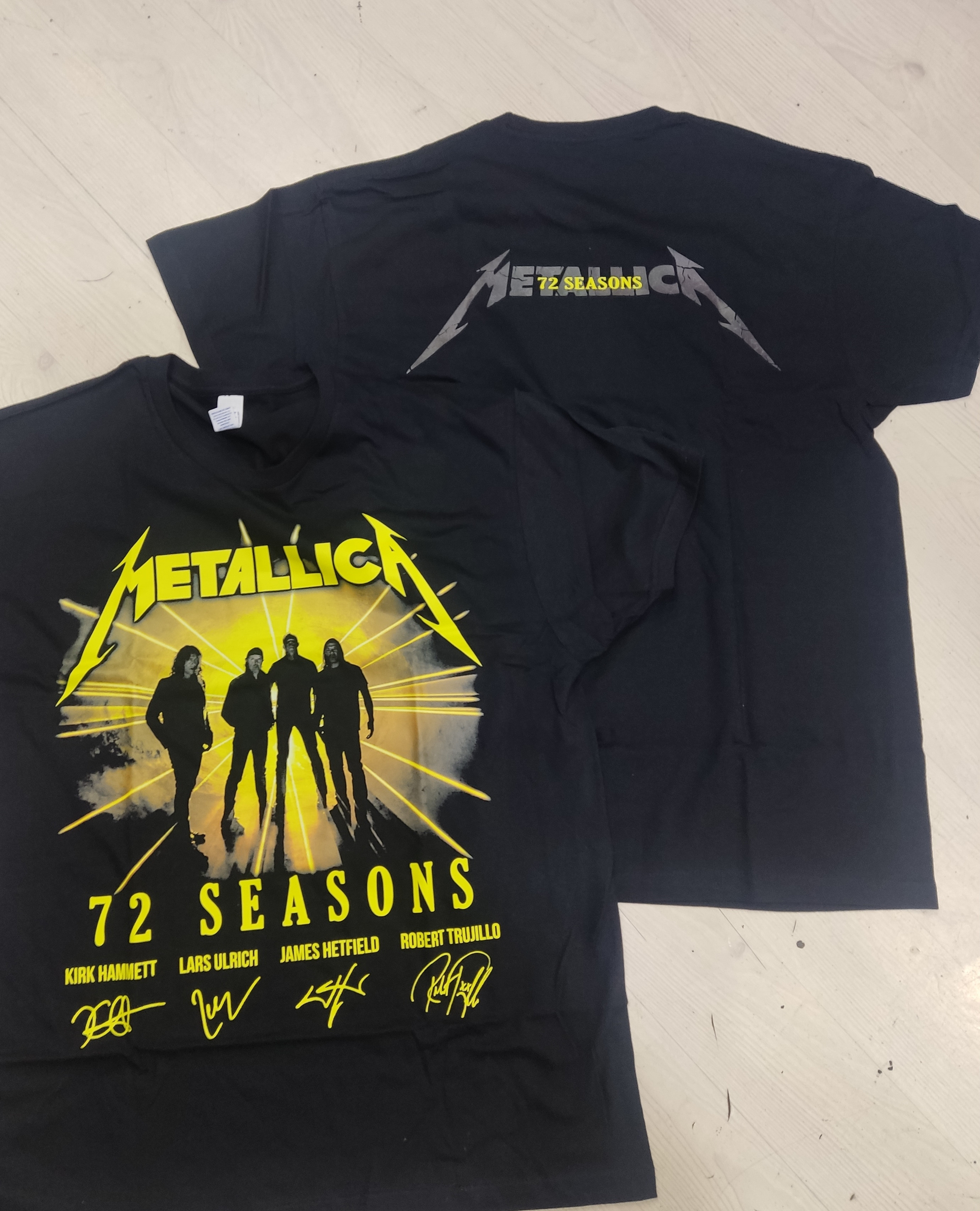 Camiseta hombre Metallica 72 - Gothic-Zone