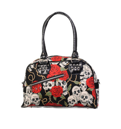 Skull Roses Handbag