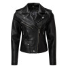 Baphomet Studded Biker Jacket