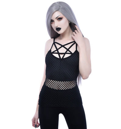 Witchnet Strap Top