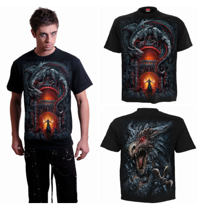 DRAGON'S LAIR - T-Shirt Black