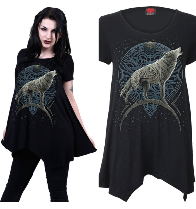 CELTIC WOLF - Smock - Tunic Casual Top