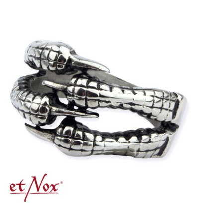 etNox - ring "Claw" stainless steel