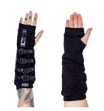 LACED PVC ARMWARMERS