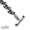 etNox - bracelet "Big steel bracelet" stainless steel
