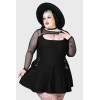 Vestido con vuelo Kounter Kulture , Killstar