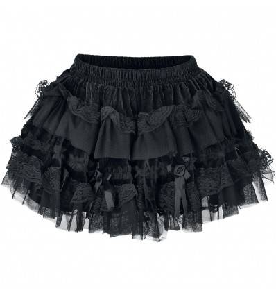 Lolita skirt black velvet