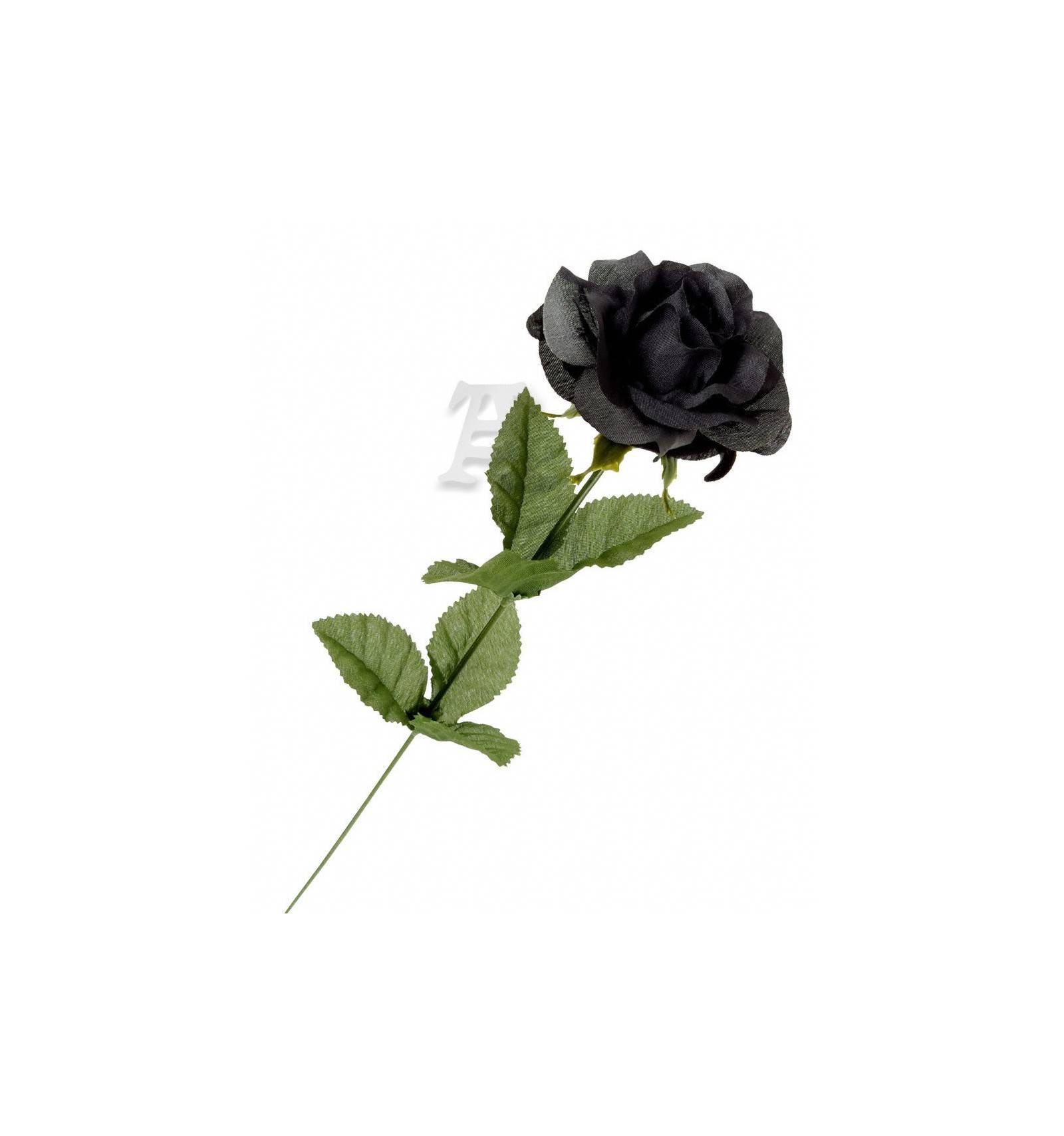 ROSE1 - Rosa Negra Tela - Gothic-Zone